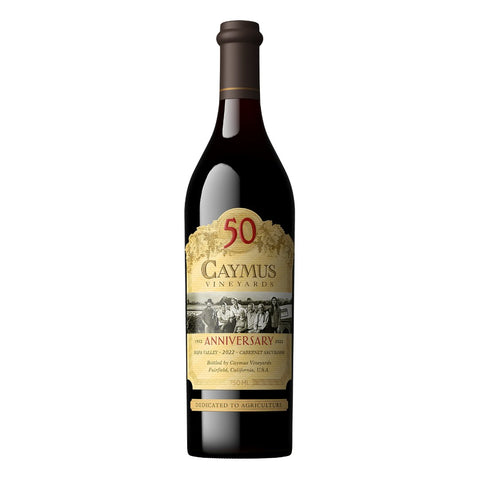 Fifty Years of Excellence: Caymus Napa Valley Cabernet Sauvignon 50th Anniversary 2022 Vintage - operatt.top Order Wine Online