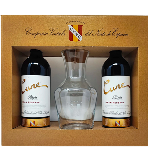 Cune Gran Reserva 2016 Two Bottle Gift Set with Decanter - $5.99 Shipping