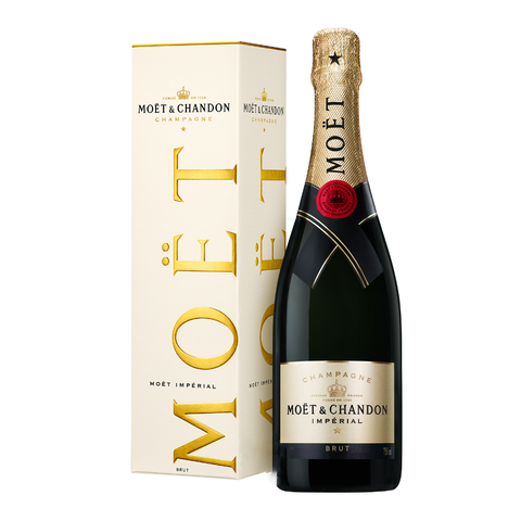 Moet & Chandon Imperial Brut Champagne Gift Box Included