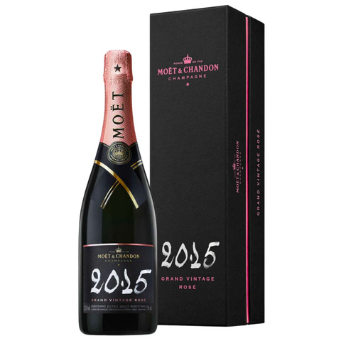 Moët & Chandon 2015 Grand Vintage Rose Extra Brut Gift Box